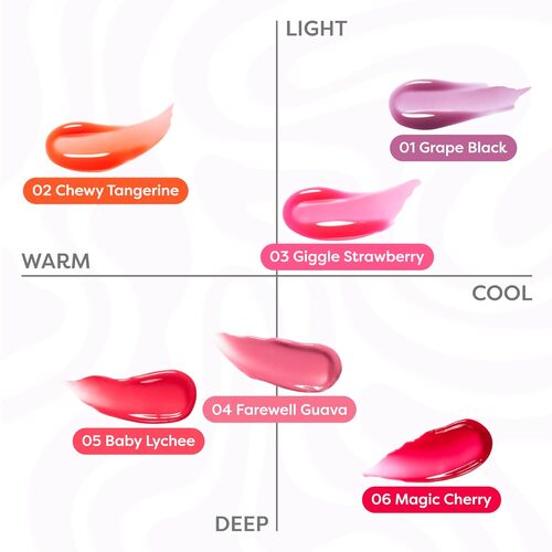 [Brillo de labios] colorgram Fruity Glass Gloss (6 colors)