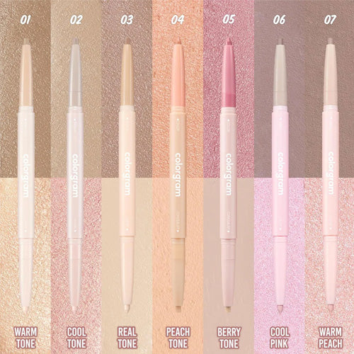 [Sombra de ojos] colorgram All In One Aegyo-sal Maker (6 colors)
