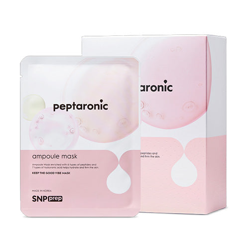 [Mascarillas faciales] SNP Prep Peptaronic Ampoule Mask (10ea)