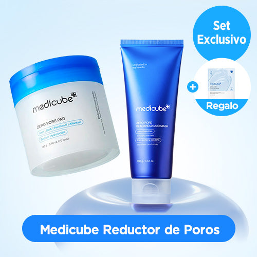 [Set Especial] Medicube Reductores de Poros línea zero pore + + un regalo(mascarilla) por pedido