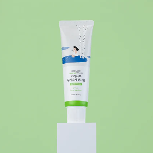 [Protector solar] ROUND LAB *Versión OTC* Birch Juice Mild-up UVLock SPF50+ 50ml