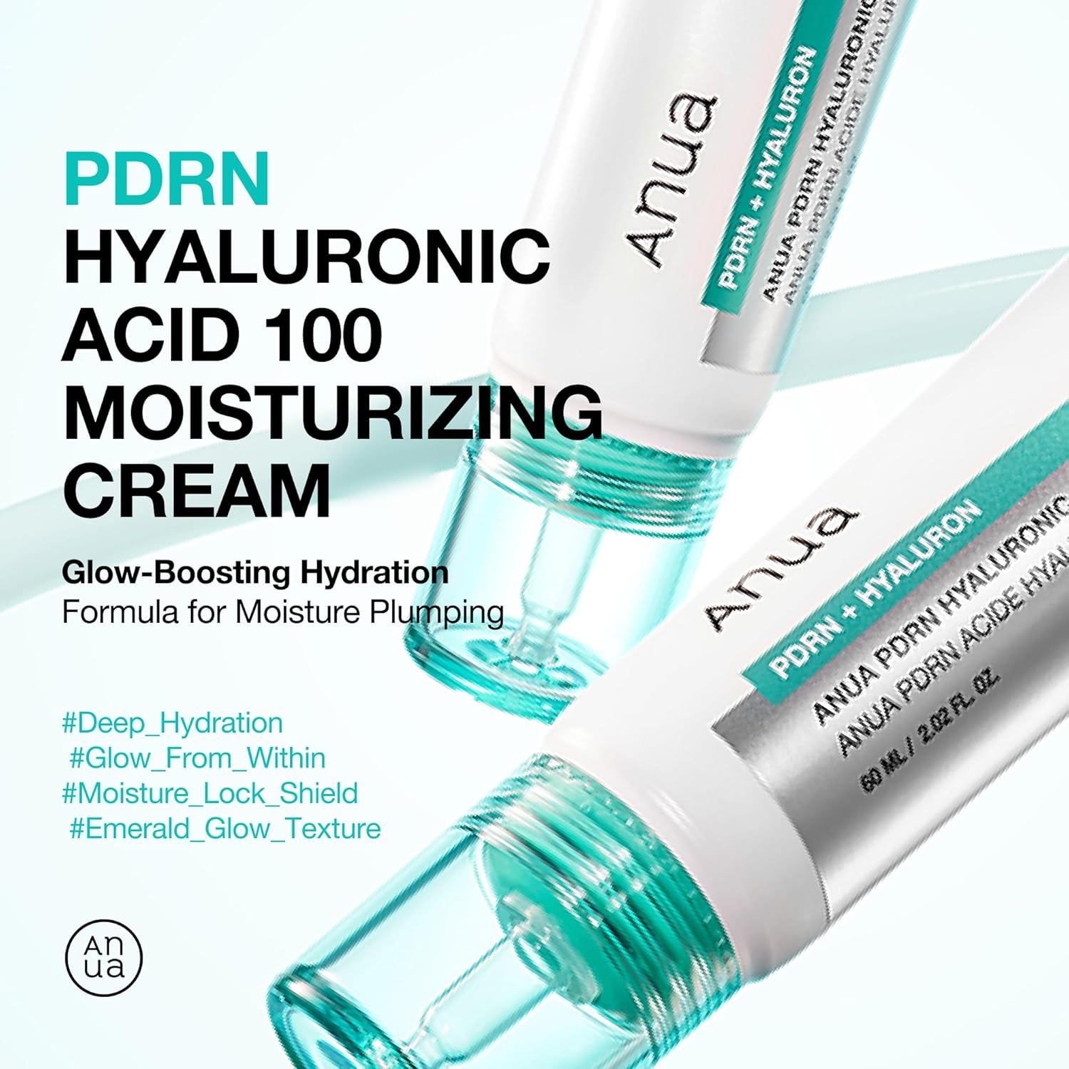 [Crema] Anua PDRN Hyaluronic Acid 100 Moisturizing Cream 60ml