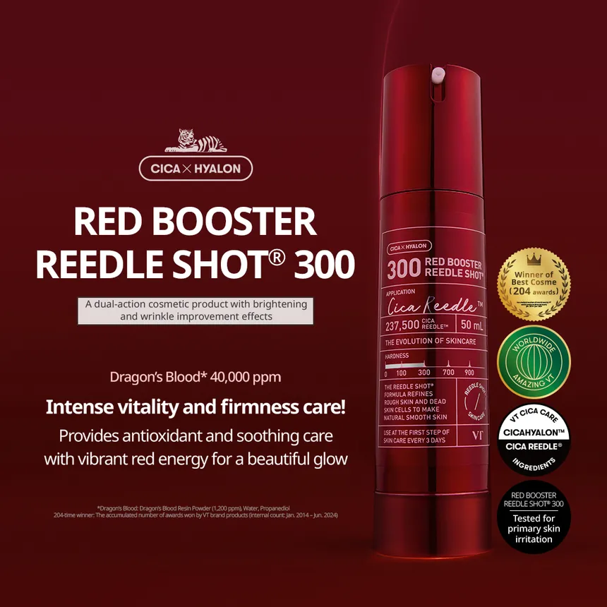 [Sérum microagujas] VT Cosmetics *renewal* Red Booster Reedle Shot 300