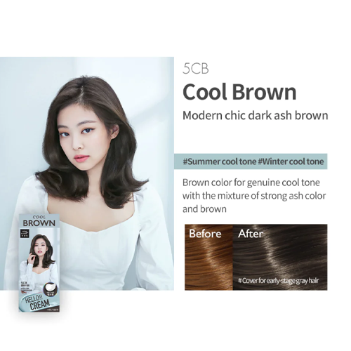[Tinte capilar] MiseEnScene Hello Cream (5 colors)