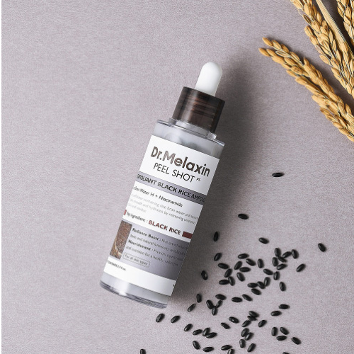 [Sérum] Dr.Melaxin Peel Shot Exfoliating Black Rice Ampoule 80ml