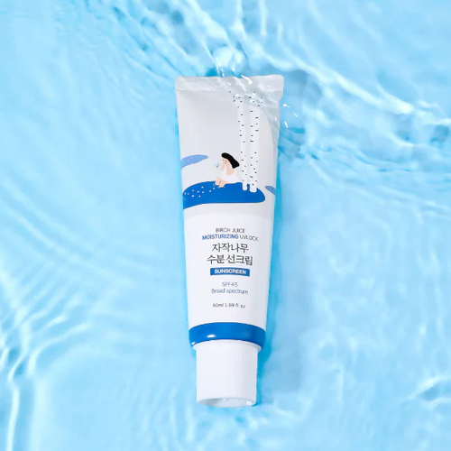 [Protector solar] ROUND LAB *Versión OTC* Birch Moisturizing Sunscreen UVLock SPF 45+ 50ml
