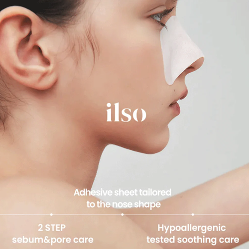 [Parche limpiador de puntos negros] ilso Natural Mild Clear Nose Pack (5ea)