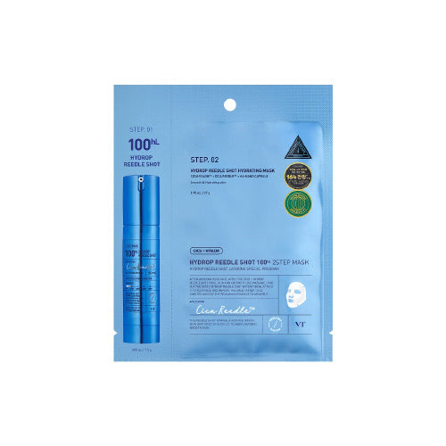 [Mascarilla facial] VT Hydrop Reedle Shot 100hL 2 Step Mask (1ea)