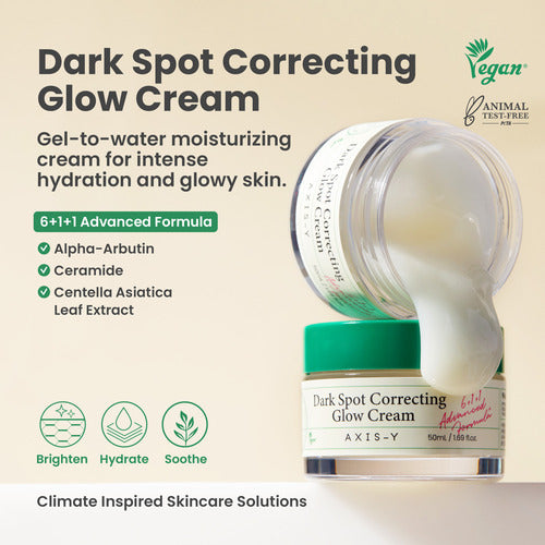 [Crema antimanchas] AXIS-Y Dark Spot Correcting Glow Cream 50ml