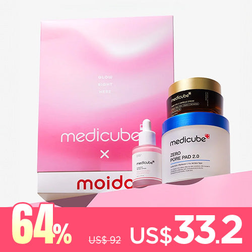 *SALE*[Pack Regalo] Medicube Zero Pore Pad + Collagen PDRN Pink Peptide Serum + Deep Vita C Capsule Cream