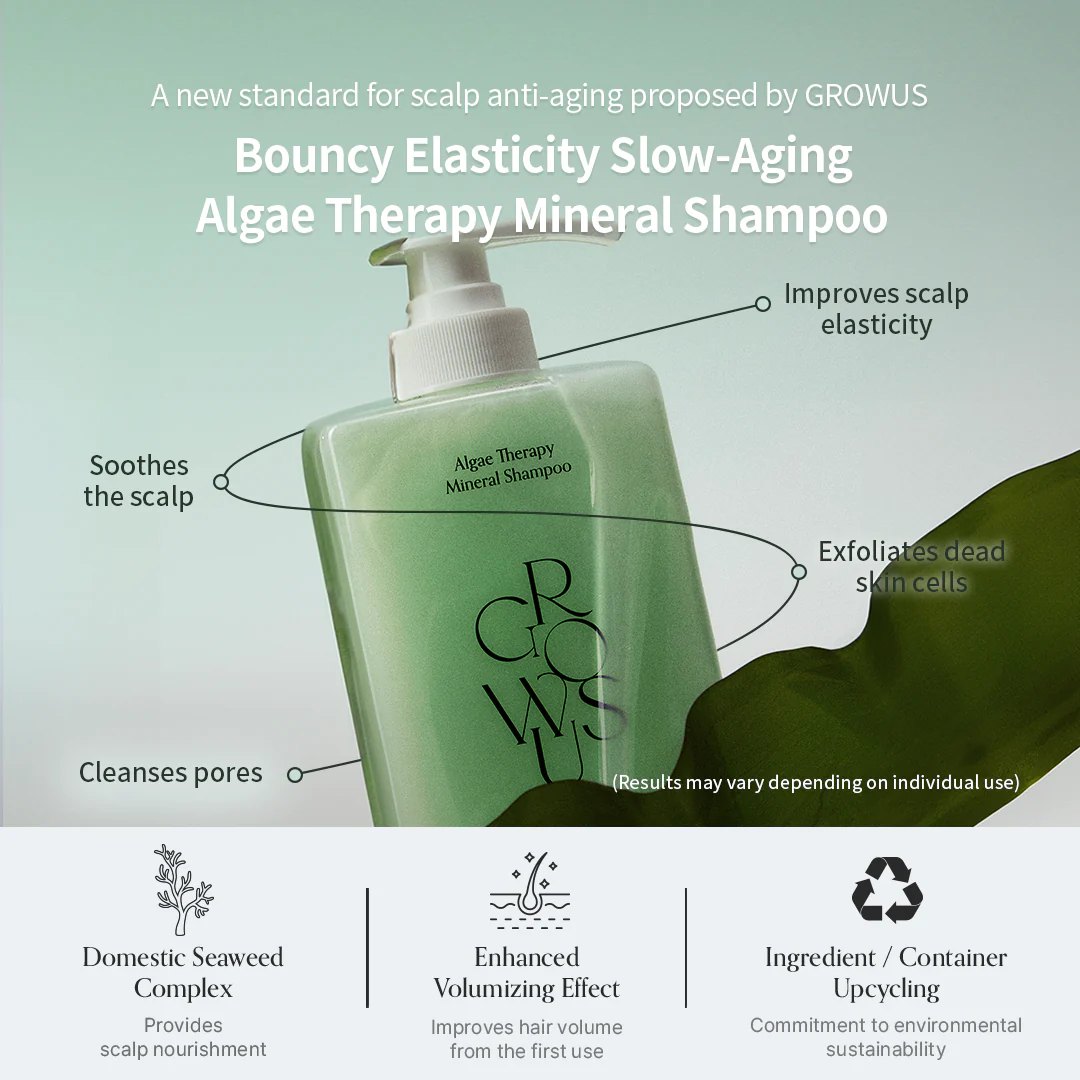 [Champú] GROWUS Algae Therapy Shampoo 500ml