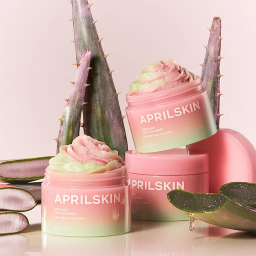 [Bálsamo limpiador facial] APRILSKIN Pink Aloe Pack Cleanser 120ml