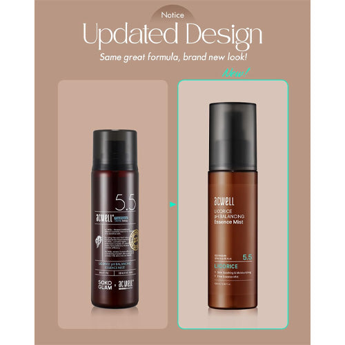 [Bruma facial] ACWELL *renewal* Licorice pH Balancing Essence Mist 100ml