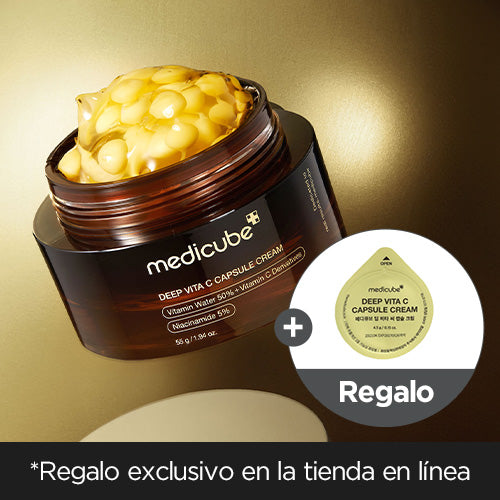 [Crema vitamina C] Medicube Deep Vita C Capsule Cream 55ml + un regalo por pedido