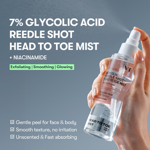 [Bruma hidratante] VT Cosmetics Glycolic Acid Reedle Shot Head-to-Toe Mist 120ml