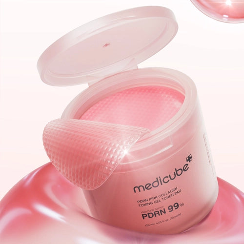 [Almohadillas con tónico] MEDICUBE PDRN Pink Toning Gel Toner Pad (70ea)