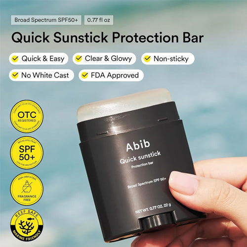 [Protector solar en barra] Abib Quick Sunstick Protection Bar SPF50+ PA++++ 22ml