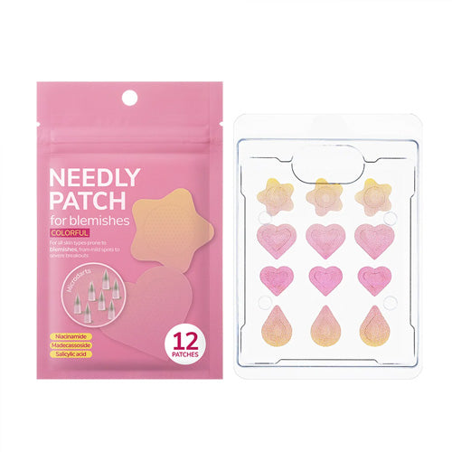 [Parches para acné] NEEDLY Patch For Blemishes Colorful (12ea)