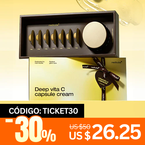 [Pack especial] Medicube Deep Vita C Capsule Cream Set (Crema 55ml 1ea + Sample 7ea)