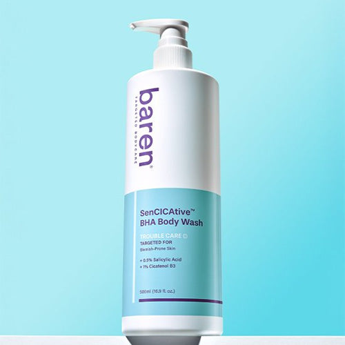 [Jabón líquido corporal] baren SenCICAtive BHA Body Wash 500ml