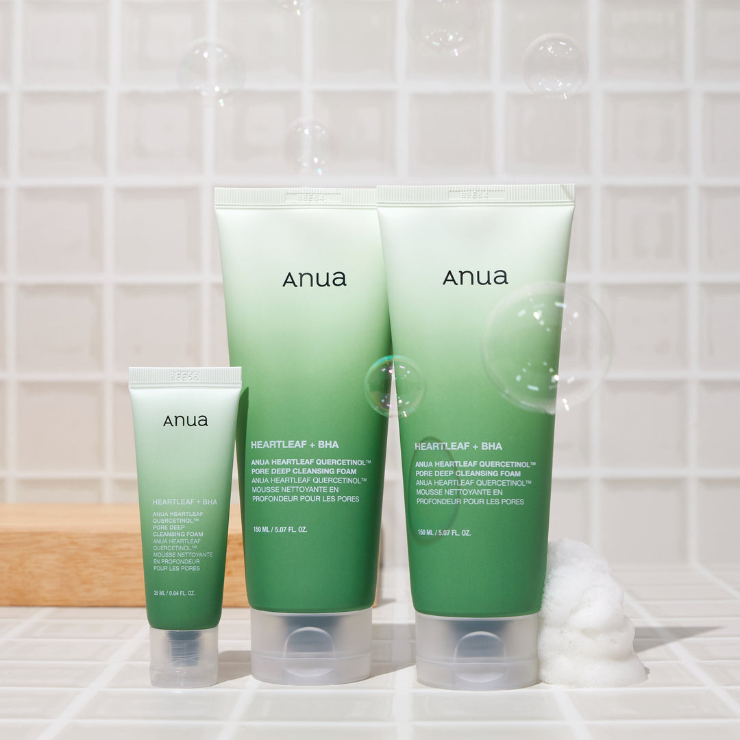 *SUPER PRECIO*[Pack Exclusivo] Anua Heartleaf Pore Cleansing Foam Double Set