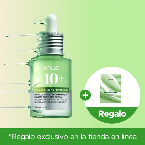 [Sérum] Anua Azelaic Acid 10 Hyaluron Redness Soothing Serum 30ml + un regalo por pedido