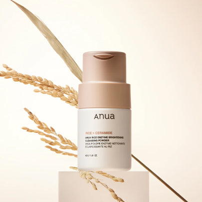 [Limpiador facial en polvo] Anua Rice Enzyme Brightening Cleansing Powder 40g