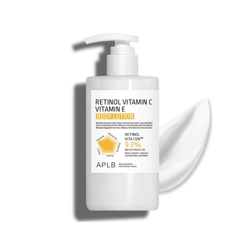 [Loción corporal] APLB Retinol Vitamin C Vitamin E Body Lotion 300ml