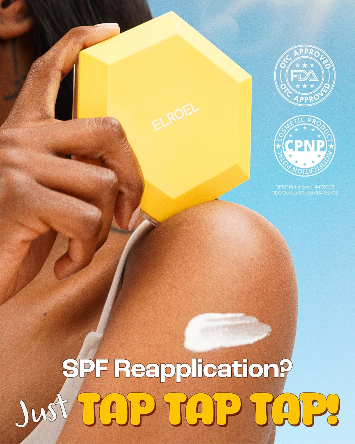 [Cushion de Protector solar] ELROEL Pang Pang Big Sun Cushion Plus