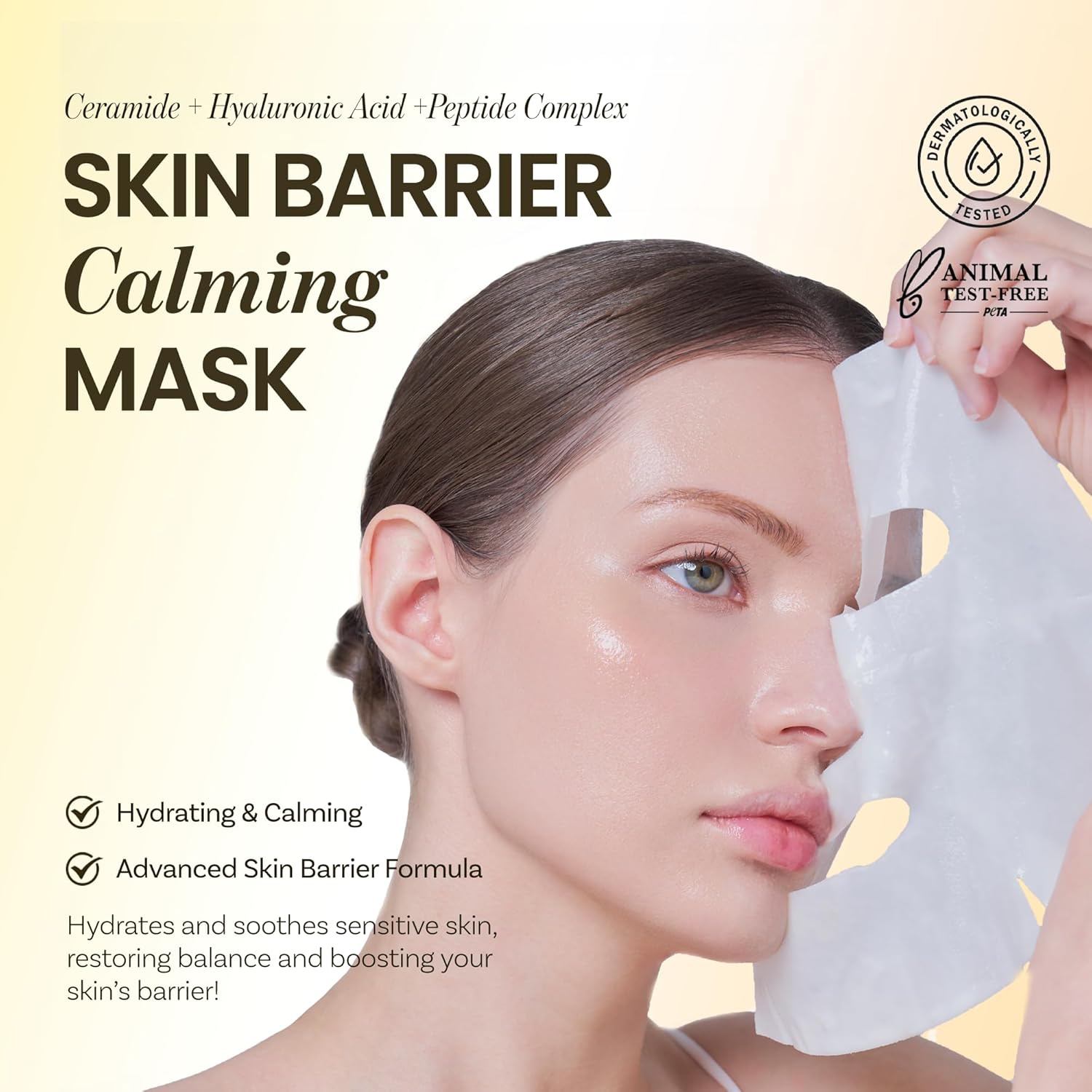 [Mascarilla facial] Ongredients Skin Barrier Calming Mask (6ea)