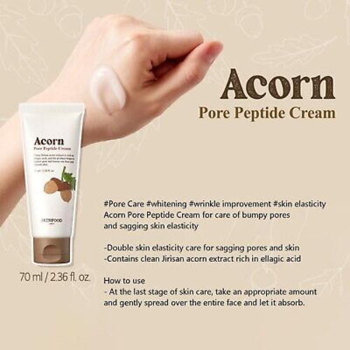 [Crema] Skinfood Acorn Pore Peptide Cream 70ml