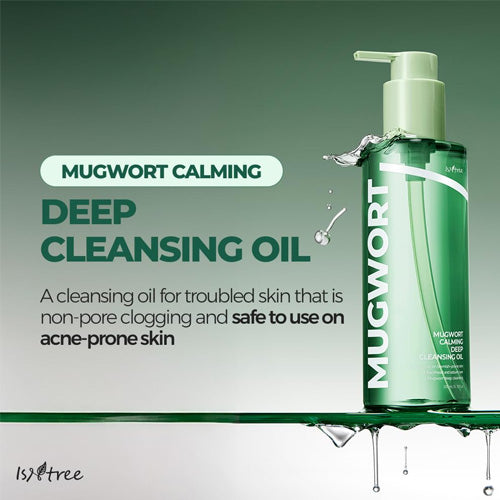[Aceite limpiador facial] Isntree Mugwort Calming Deep Cleansing Oil 200ml