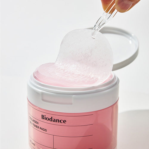 [Almohadillas con tónico] Biodance Collagen Gel Toner Pads (60ea)