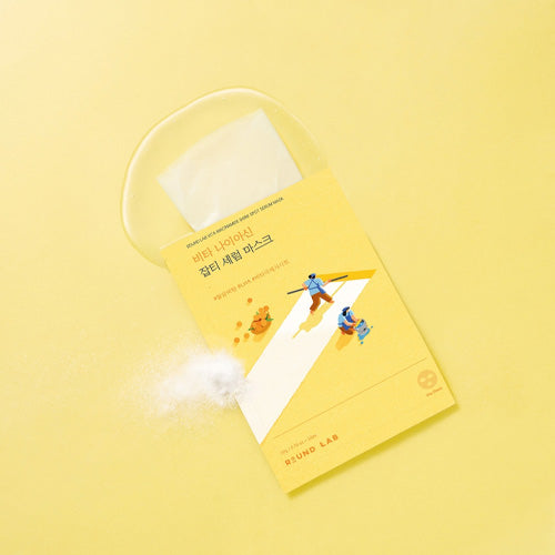 [Mascarillas faciales] ROUND LAB *renewal* Vita Niacinamide Dark Spot Serum Mask 20ml (10ea)