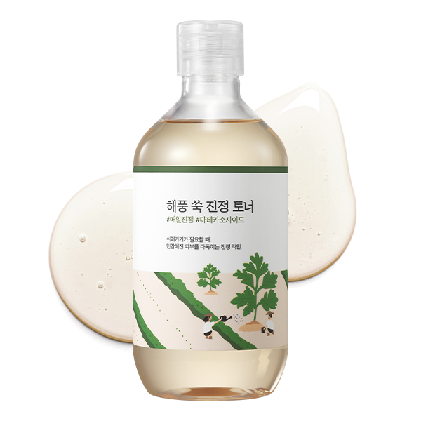 [Tónico facial] ROUND LAB Mugwort Calming Toner 300ml