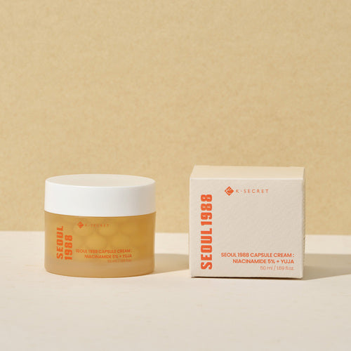[Crema] KSECRET SEOUL 1988 Capsule Cream : Niacinamide 5% + Yuja 50ml