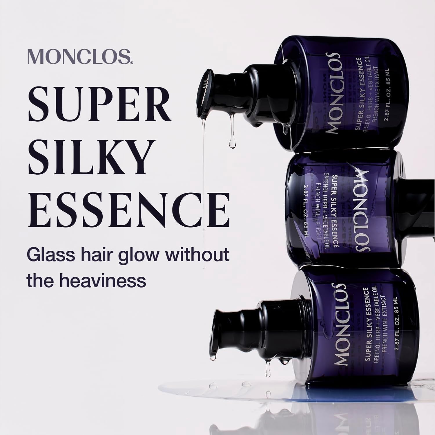 [Esencia para cabello] MONCLOS Super Silky Essence 85ml