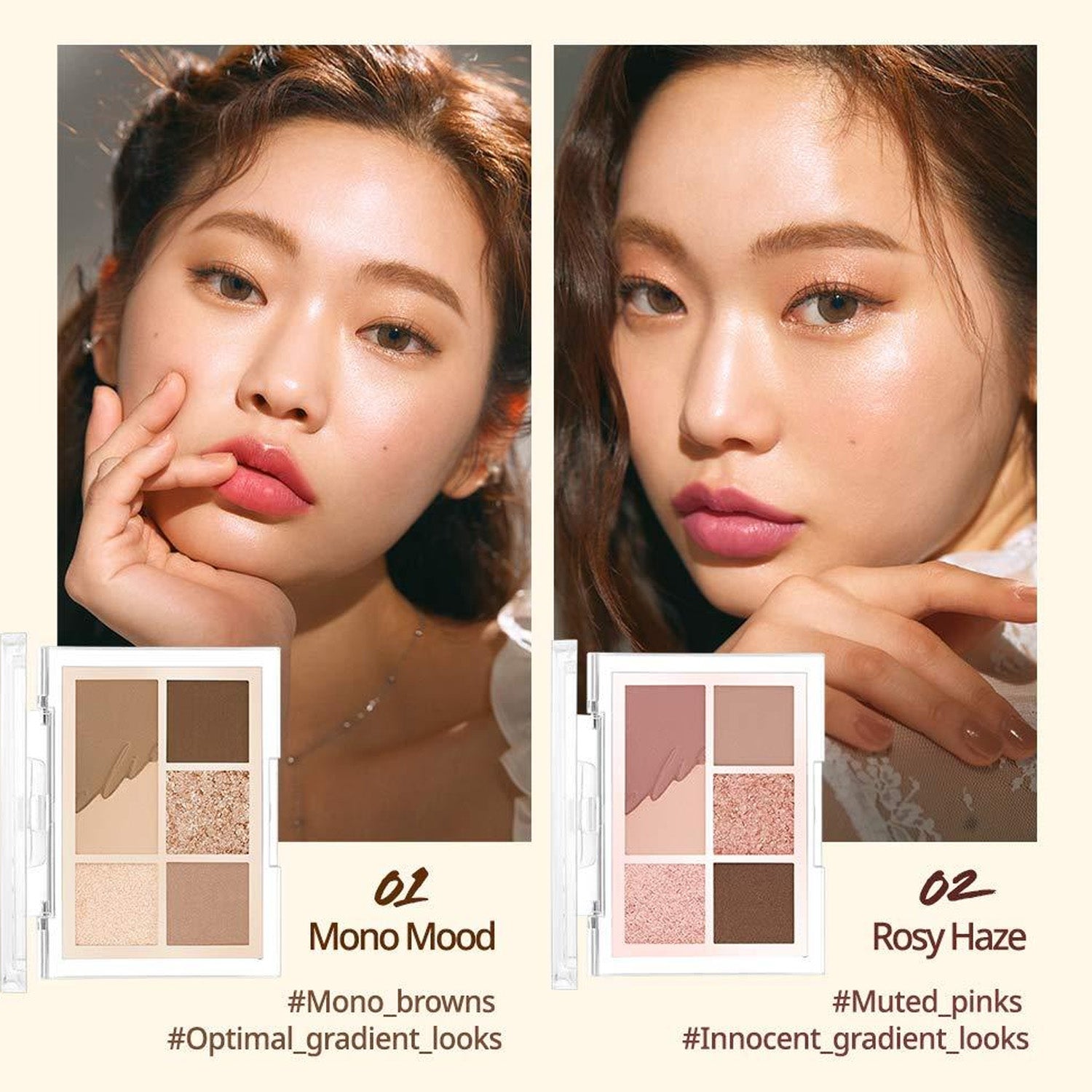 [Sombras de ojos] CLIO Pro Eye Palette Mini (2 colors)