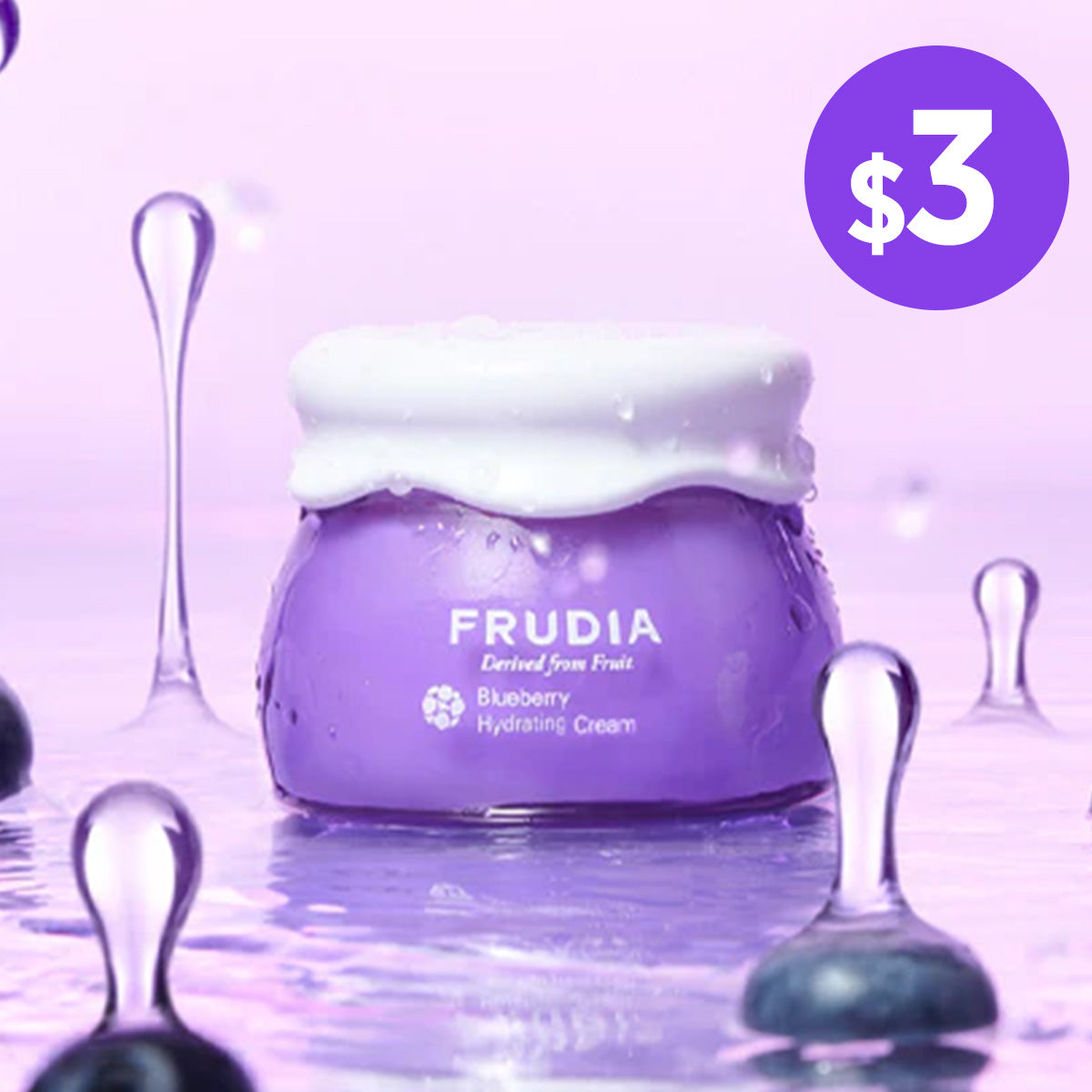 *SPECIAL PRICE*[Crema] Frudia *renew* *mini* Blueberry Hydrating Cream 10ml