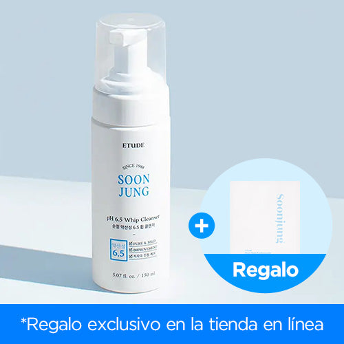 [Limpiador facial] Etude Soon Jung Whip Cleanser 150ml