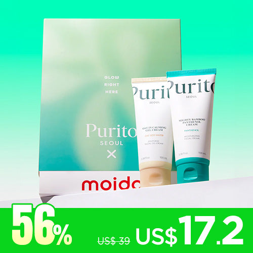 *SALE*[Pack Regalo] Purito Seoul Cuidado Diario y Nocturno: Bamboo Cream + Oat-in Cream