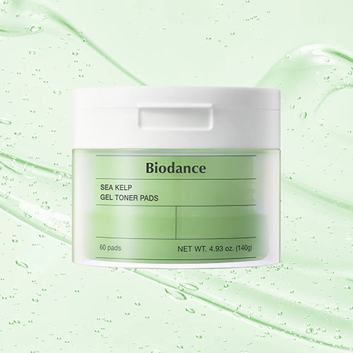 [Almohadillas con tónico] Biodance Sea Kelp Gel Toner Pads (60ea)