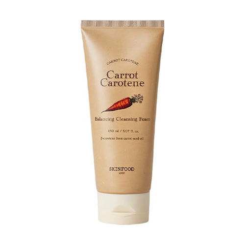 [Limpiador facial] Skinfood Carrot Carotene Balancing Cleansing Foam 150ml