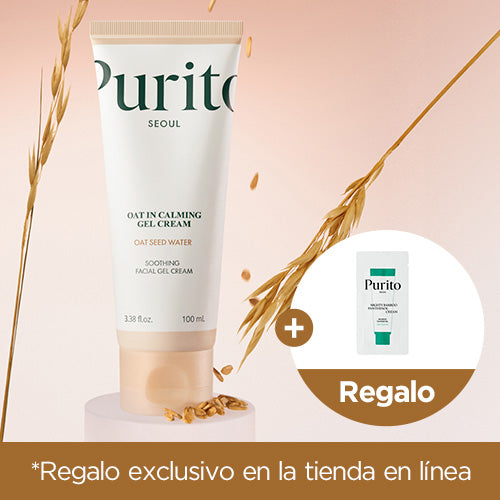 [Gel hidratante] PuritoSeoul *renew* Oat-in Calming Gel Cream 100ml