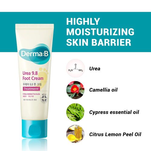 [Crema para pies] Derma-B Urea 9.8 Foot Cream 80ml