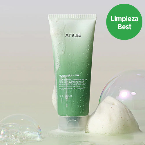 [Limpiador facial] Anua Heartleaf Quercetinol Pore Deep Cleansing Foam 150ml