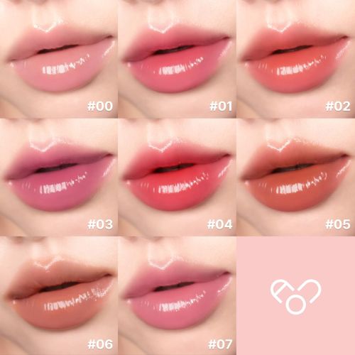 [Tinte labial] AOU Glowy Tint Balm (7 colors)