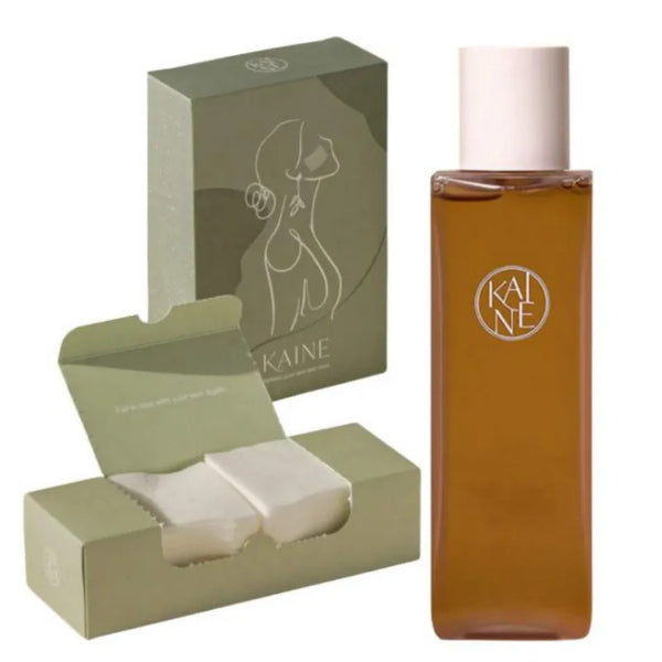 [Set Tónico facial] KAINE Kombu Balancing Ampoule Toner Special Set (Toner 150ml + Cotton Pads 40pcs)