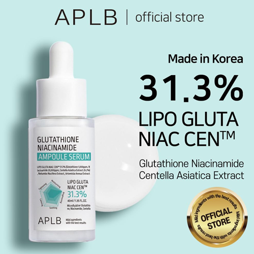 [Sérum] APLB Glutathione Niacinamide Ampoule Serum 40ml