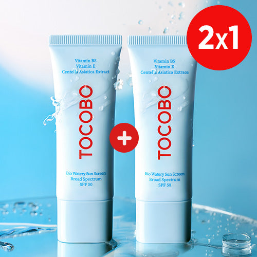 2X1 [Protector solar] TOCOBO *renew* Bio Watery Sun Cream SPF50 40ml